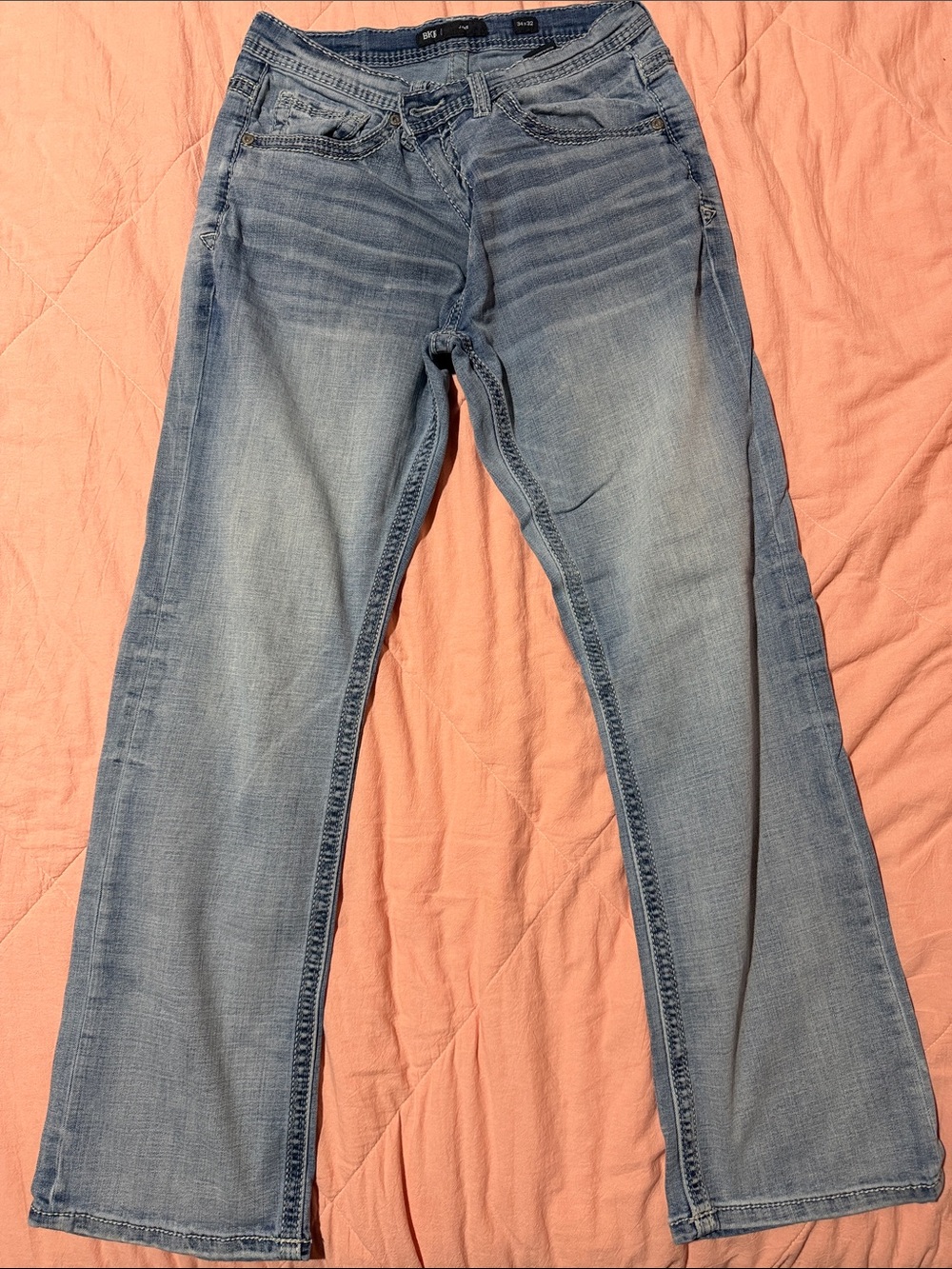 BKE Light Blue Flare Jeans